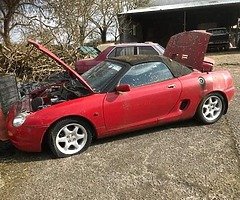MGF rover for breaking NO MECHANICAL PARTS
