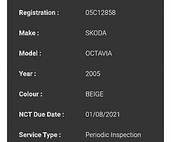 05 skoda Octavia ncted and taxed - Image 5/6