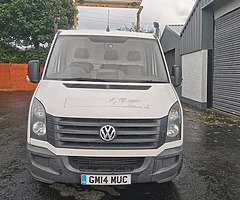 142 Volkswagen Crafter 2.0 Tdi Dropside or can build professional Tow Truck -Top aluminium body -16k