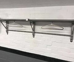 Stainless steel Tyre / leathers / gear racks & hangers - Image 3/10