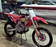 2017 honda crf250 mint bike