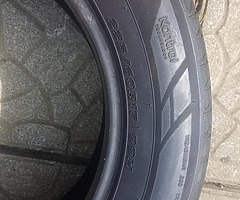 2 hankook tyres 225/60/17