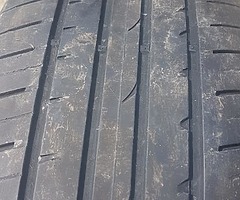 2 hankook tyres 225/60/17
