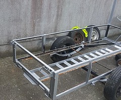 7ft x 3ft wide Motorbike trailer