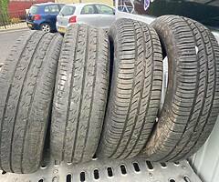 4 tyres