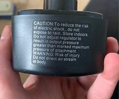 Air hawk tyre inflator + air compressor