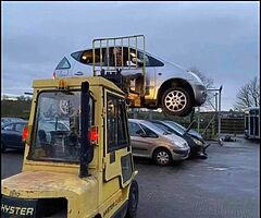 Scrap car collection