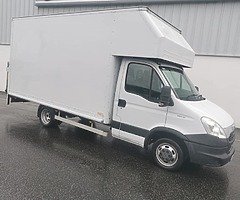 Iveco daily Luton box with Taillift