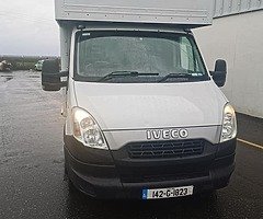 Iveco daily Luton box with Taillift