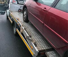 All scrap cars wanted