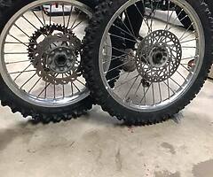 Honda crf 250 wheels