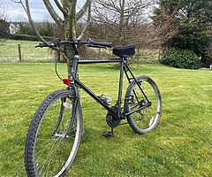 Large black bike