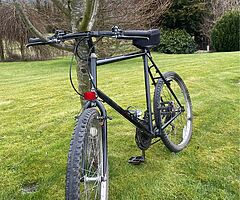 Large black bike