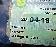 Mitsubishi colt