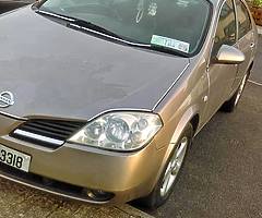 07 nissan primera ncted over year
