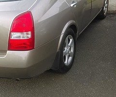 07 nissan primera ncted over year