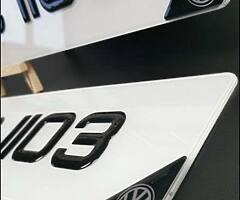 3D & 4D NumberPlates