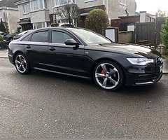 2012 Audi a6 black edition s line