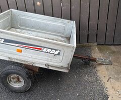 2015 Garden trailer Quad trailer 4x3 Erde