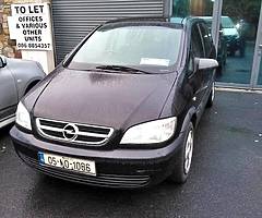 Opel zafira 1.6 petrol