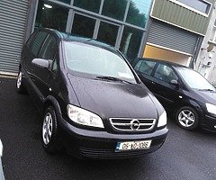 Opel zafira 1.6 petrol