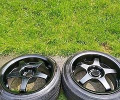 4 Alloys Wheel Set 5*114.3 Fit Honda