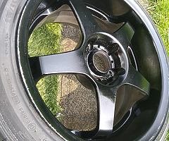 4 Alloys Wheel Set 5*114.3 Fit Honda - Image 3/5