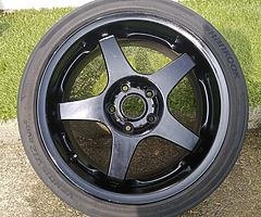 4 Alloys Wheel Set 5*114.3 Fit Honda - Image 5/5