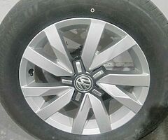 Set of Alloy wheels