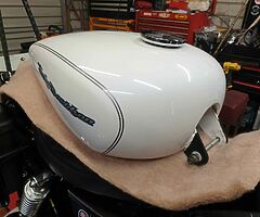 Harley Xl sportster tank rubber mount Carb model - Image 3/6