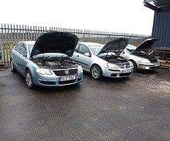 For parts, 1.4 petrol wolswagen golf
