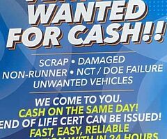 ALL VEHICLES WANTED