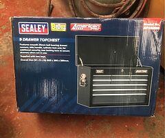 Sealey tool box brand new