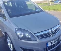 2009 OPEL ZAFIRA 1.9CDTI 6SPEED. LONG NCT 10/20 ONLY 90K. KILOMETRS. CHEEP TAX.