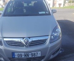 2009 OPEL ZAFIRA 1.9CDTI 6SPEED. LONG NCT 10/20 ONLY 90K. KILOMETRS. CHEEP TAX.