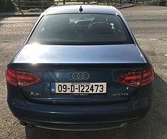 2009 Audi A4 2.0 TDi 143bhp S-Line 6 Speed, 286k mls, NCT 12/20, Tax 08/19 (Tax €280) €4950