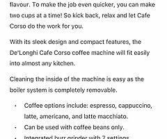 Coffee machine
