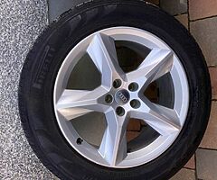 Audi wheels and tyres like new