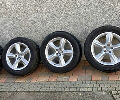 Audi wheels and tyres like new