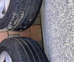 Audi wheels and tyres like new