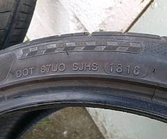 Part Worn 255 / 35 / R20 Tyres - Image 3/5