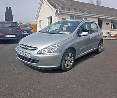 05 Peugeot 307 1.6hdi tax and nct