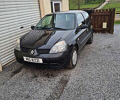 Renault clio 1.2 petrol  four months mot