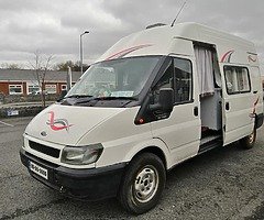05 Ford transit camper van. On the log book with DOE for sale