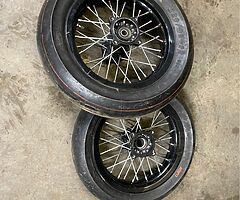2015 Pitbike supermoto wheels New unused - Image 4/4