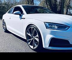 Audi A5 black edition styling 2018 Audi service history 55,000mi in a stunning glacier white automat