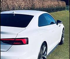 Audi A5 black edition styling 2018 Audi service history 55,000mi in a stunning glacier white automat - Image 10/10
