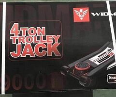 4 TON HEAVY DUTY LOW PROFILE TROLLEY JACK