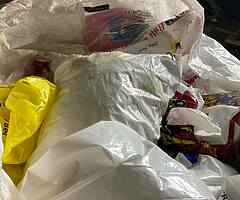 25kg bags for turf, sticks, logs etc