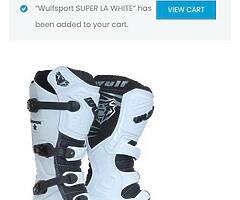 Motorcross boots wanted